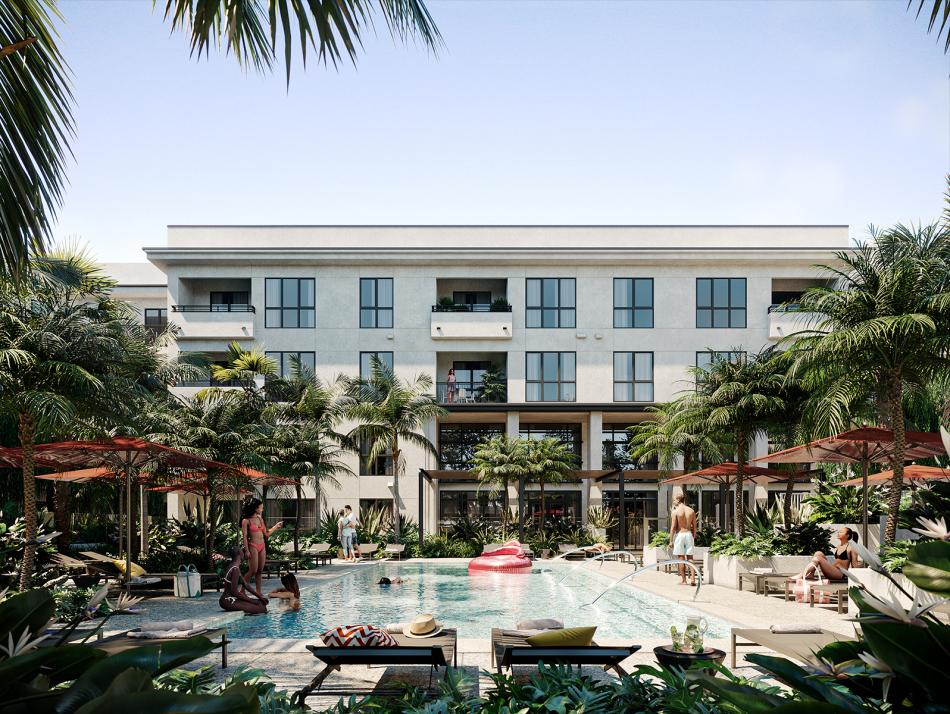 Renderings revealed for the first apartments at Inglewood's Hollywood